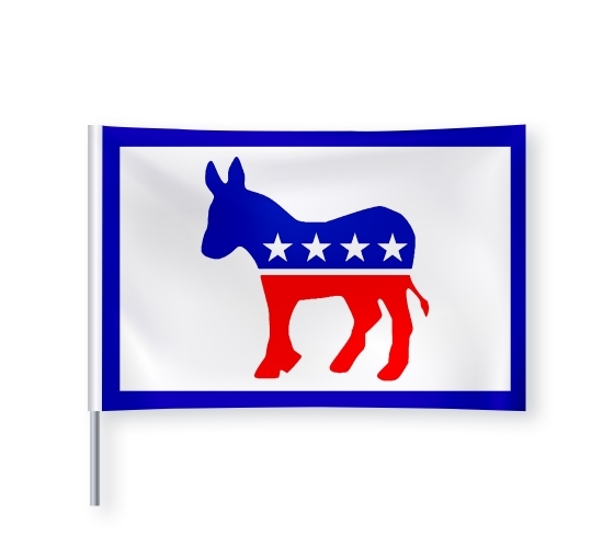 Democratic Party Flags