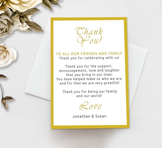 thank you cards inside