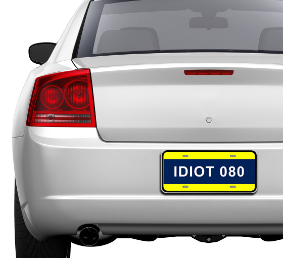 funny personalized license plates