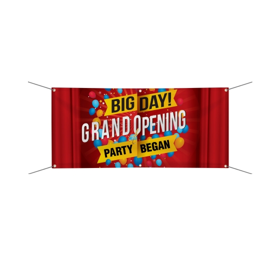 BUY 3 & GET 4th One FREE!! 2'x10' GRAND OPENING BANNER & SIGN 