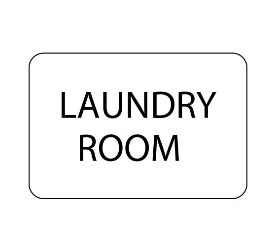 Durable Laundry Room Sign Room Signs Bannerbuzz