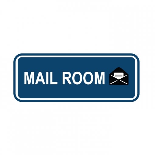 High quality Mail Room Sign Room signs Bannerbuzz