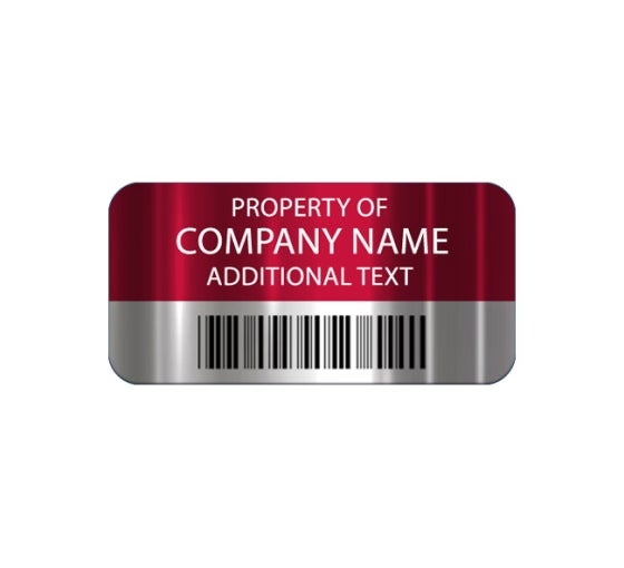 Metal Asset Tags - Aluminium