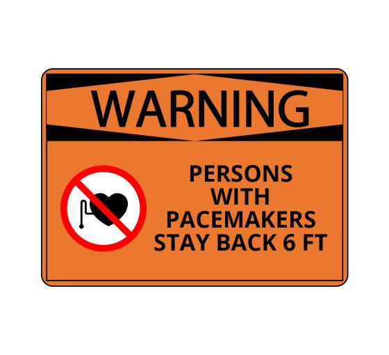 Premium Quality OSHA WARNING Persons With Pacemakers Stay Back 6 Ft premium-quality-osha-warning-persons-with-pacemakers-stay-back-6-ft