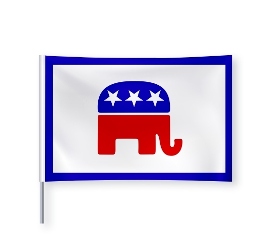 Order Republican Party Flags with quality & price guarantee at BannerBuzz