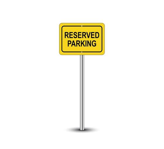 ▷ Panneau Parking Réservé