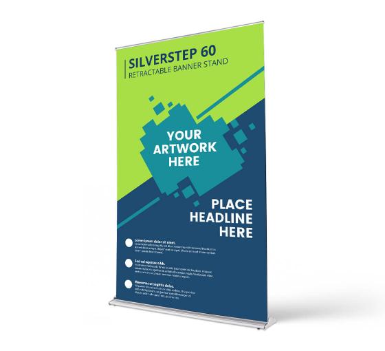 Silverstep 60 Retractable Banner Stands Bannerbuzz