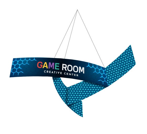 Creative Hanging Banner Design