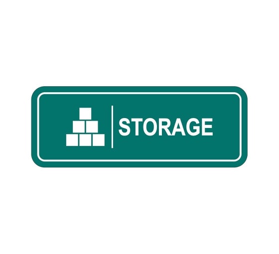 Best quality Storage Sign Room signs Bannerbuzz