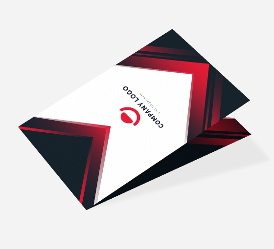 Custom Folded Business Cards - Business Card Printing