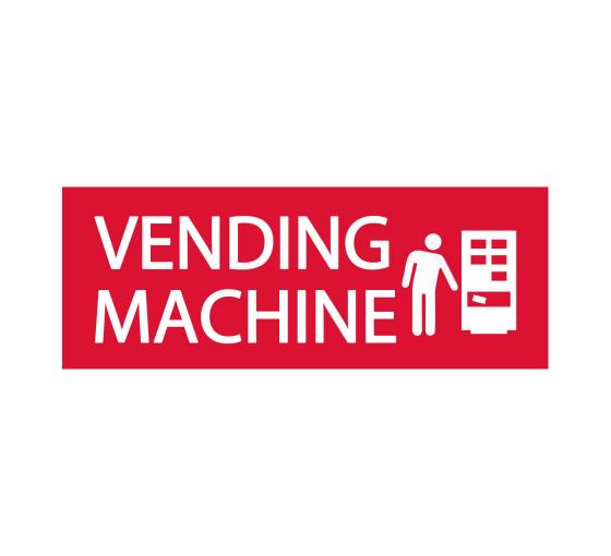 Best design Vending Machine Sign Room signs Bannerbuzz