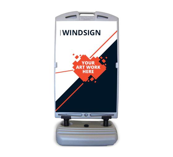 Wind Signs For Advertising Sidewalk Wind Sign Bannerbuzz