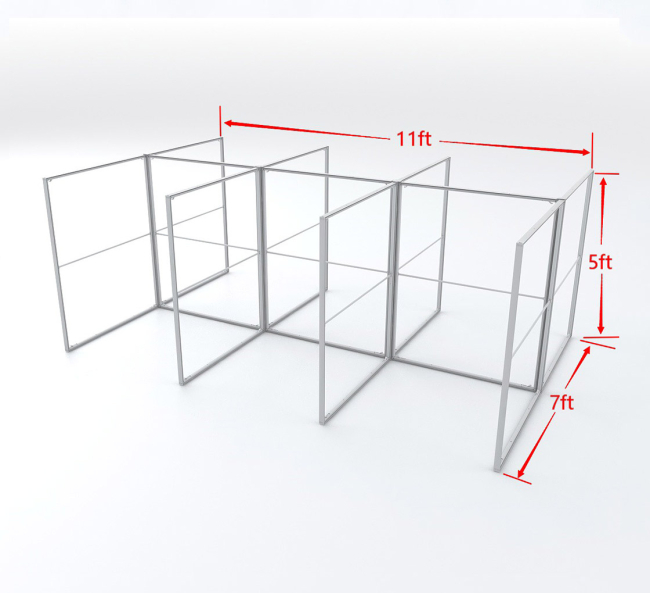 Buy 6-desk SEG Office Desk Partitions - Save Up to 20%