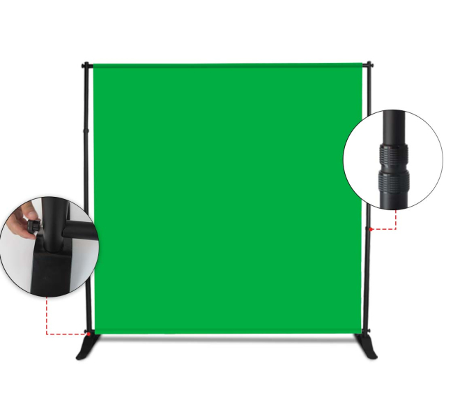 Green Screen Background, Chromakey Backdrop, Custom Printed in 24hrs