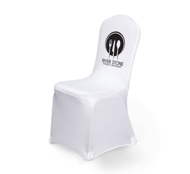 Personalized Spandex Banquet Chair Covers