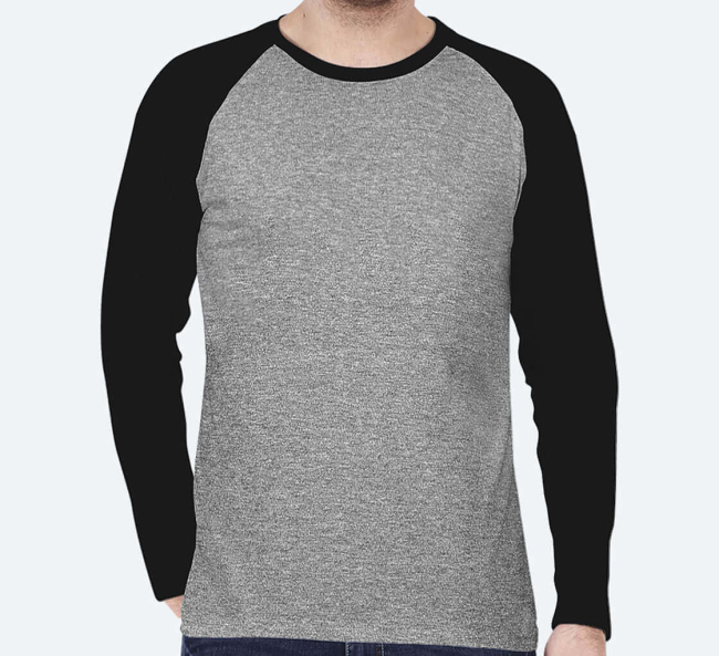 Buy Men's Raglan T-Shirt - Long Sleeves & Get 20% Off
