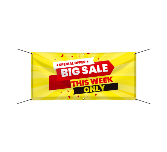 Clearance Sale Banner on Sale Sign Clearance Retail Sign, Clearance Banner  Advertising Shop Retail Banner, Sale Item Shop Banner 4 Sizes 