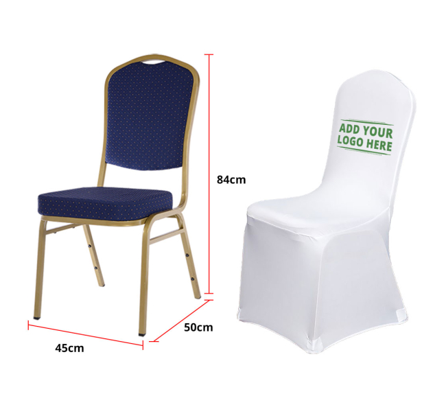 Lycra Chair Cover - Black - Dobsons Marquee & Party Hire