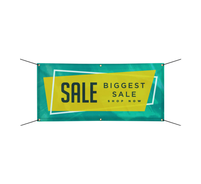Shop for Custom Vinyl Mesh Banners - Save Up to 30%