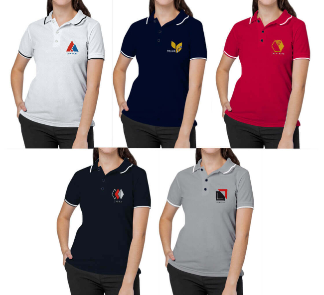 Women's Embroidered Polo Shirts, Custom Polo Shirts, Embroidered