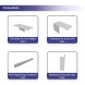 10 Ft Backlit Trade Show Display - Design 2