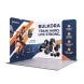 10 ft magnetic modular fabric displays design 06 45 degree