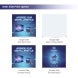 10ft Backlit Trade Show Display LED Backwall Display with Counter Storage both side printing