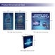 10ft Backlit Trade Show Display LED Backwall Display with Counter Storage dimension