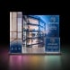 10ft Backlit Trade Show Display LED Lightbox Display with Counter Branding Panels lifestyle