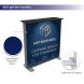 10ft Backlit Trade Show Display LED Lightbox Display with Counter Branding Panels seg light box counter