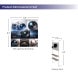 10ft Backlit Trade Show Display LED Lightbox Display with Shelf dimension