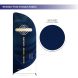 10ft Magnetic Modular Fabric Displays - L Shape Sloped