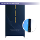 13ft Magnetic Modular Fabric Displays - Tapered Island Shape