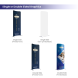 13ft Magnetic Modular Fabric Displays - Dynamic Curved L Shape