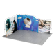 16.4x13ft Magnetic Modular Fabric Displays - L Shape
