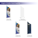 16.4x13ft Magnetic Modular Fabric Displays - L Shape