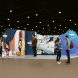 16.4x16.4ft Magnetic Modular Fabric Displays - L Shape Island