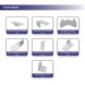 20ft Backlit Trade Show Display Large LED Lightbox Backwall with Graphics connectors