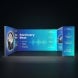 20ft Backlit Trade Show Display Large LED Lightbox Backwall with Graphics front view