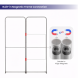 20ft Magnetic Modular Fabric Displays - L Shape