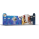 20ft Magnetic Modular Fabric Displays - L Shape
