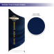 20ft Magnetic Modular Fabric Displays - U Shape