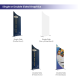20ft Magnetic Modular Fabric Displays - U Shape