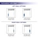 6x6 Canopy Wall Options Left Right