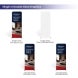 6.5ft Magnetic Modular Fabric Display - Two Sloped & Straight Banner Stands