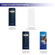 6.5ft Magnetic Modular Fabric Display - Five Maglock Panels