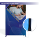 6.5ft Magnetic Modular Fabric Display - Five Maglock Panels