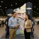 6.5ft Magnetic Modular Fabric Display - Five Maglock Panels