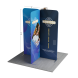 6.5ft Magnetic Modular Fabric Display - Cross Island Shape