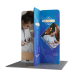 6.5ft Magnetic Modular Fabric Display - Cross Island Shape